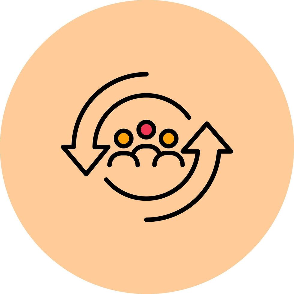 Career Change Icon Design vector