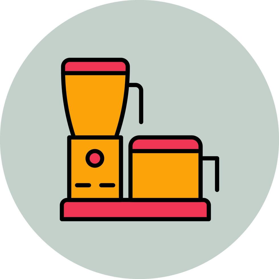 Food Processor Icon Design vector