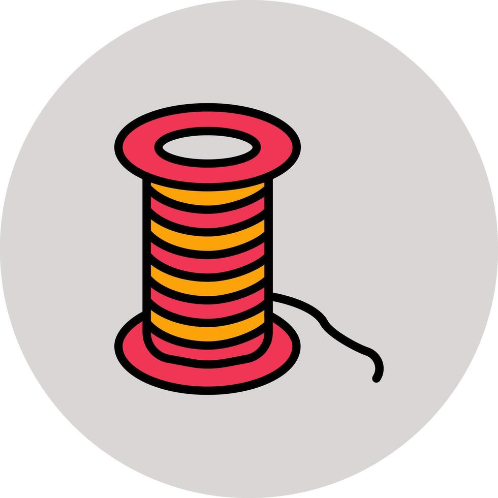 Thread Icon Design vector