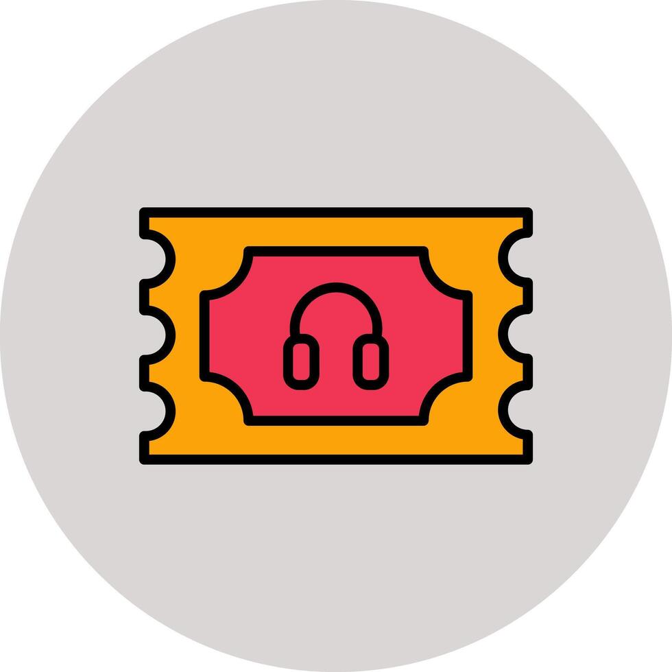 Support Ticket Icon Design vector