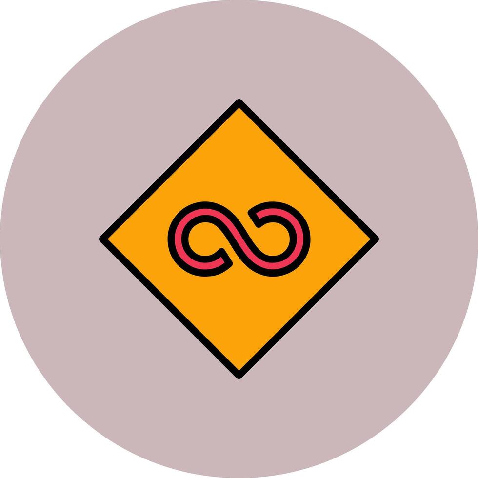 Infinity Sign Icon Design vector