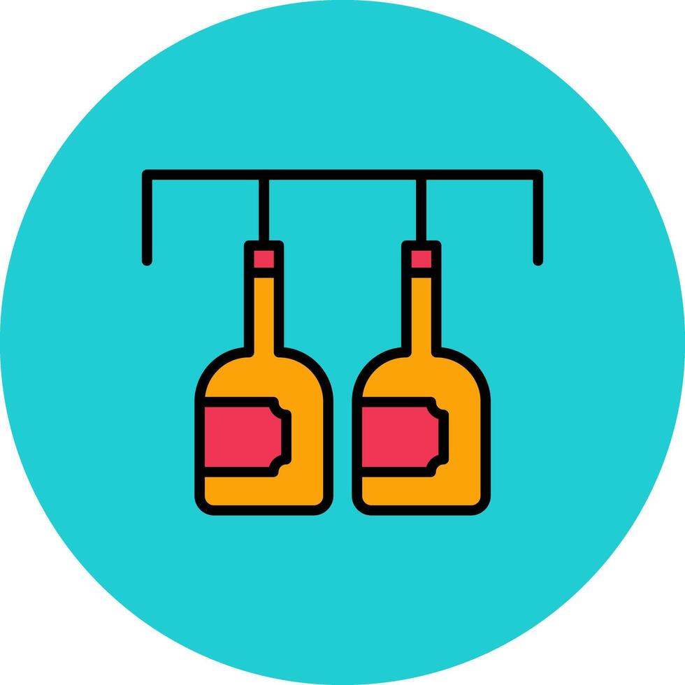 Wine Tasting Icon Design vector