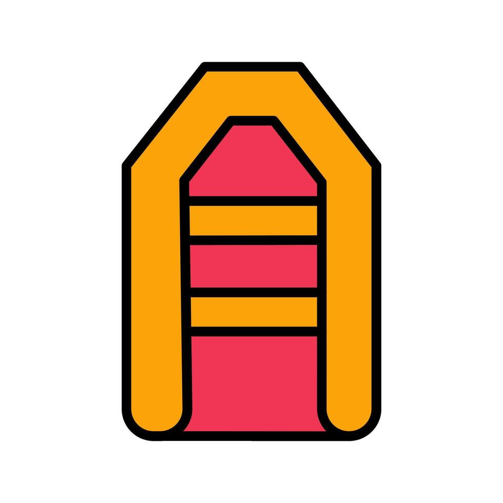 Inflatable Decor Icon Design vector