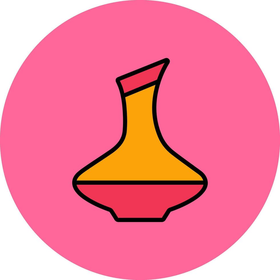 Wine Decanter Icon Design vector