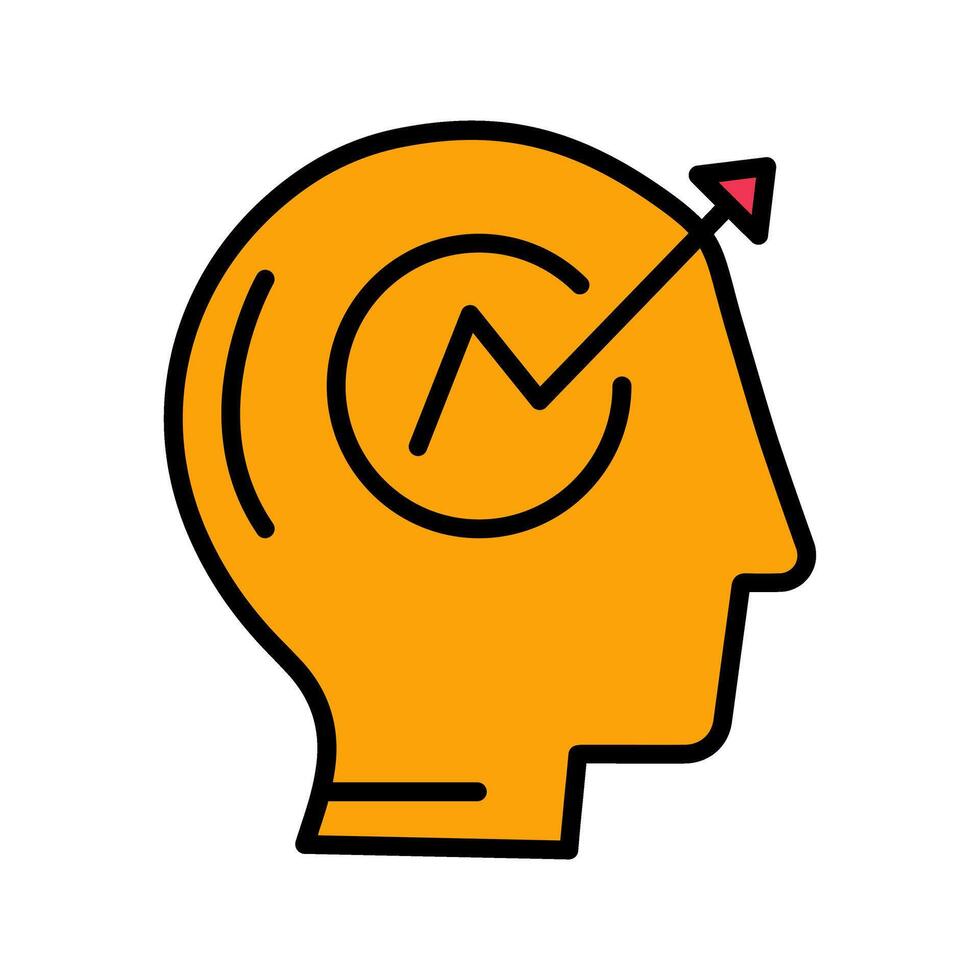 Marketing Strategy Icon Design vector