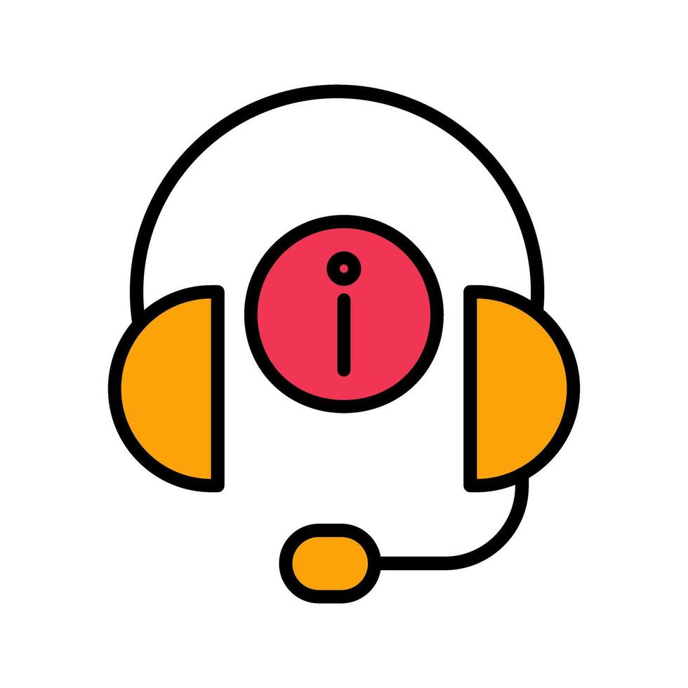 Information Center Icon Design vector