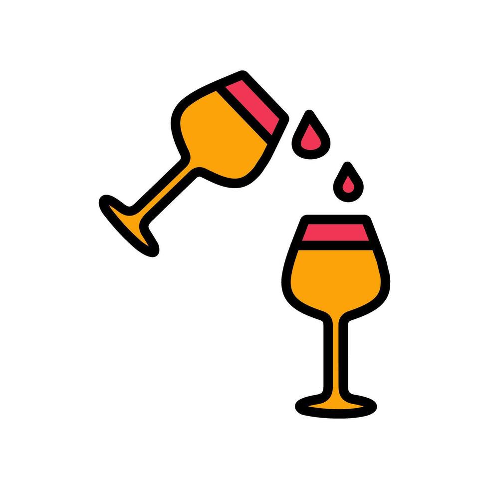 Wine Sip Icon Design vector