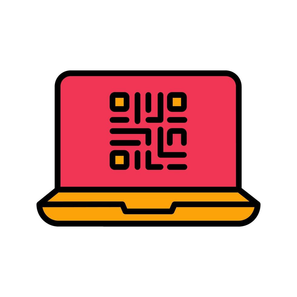 QR Code Scanner App Icon Design vector