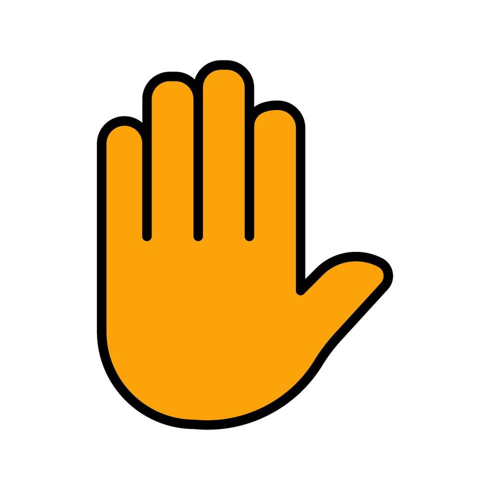 Raising Hands Icon Design vector