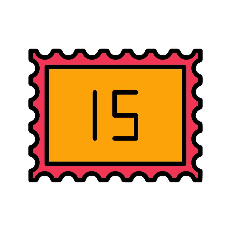 Postage Due Icon Design vector