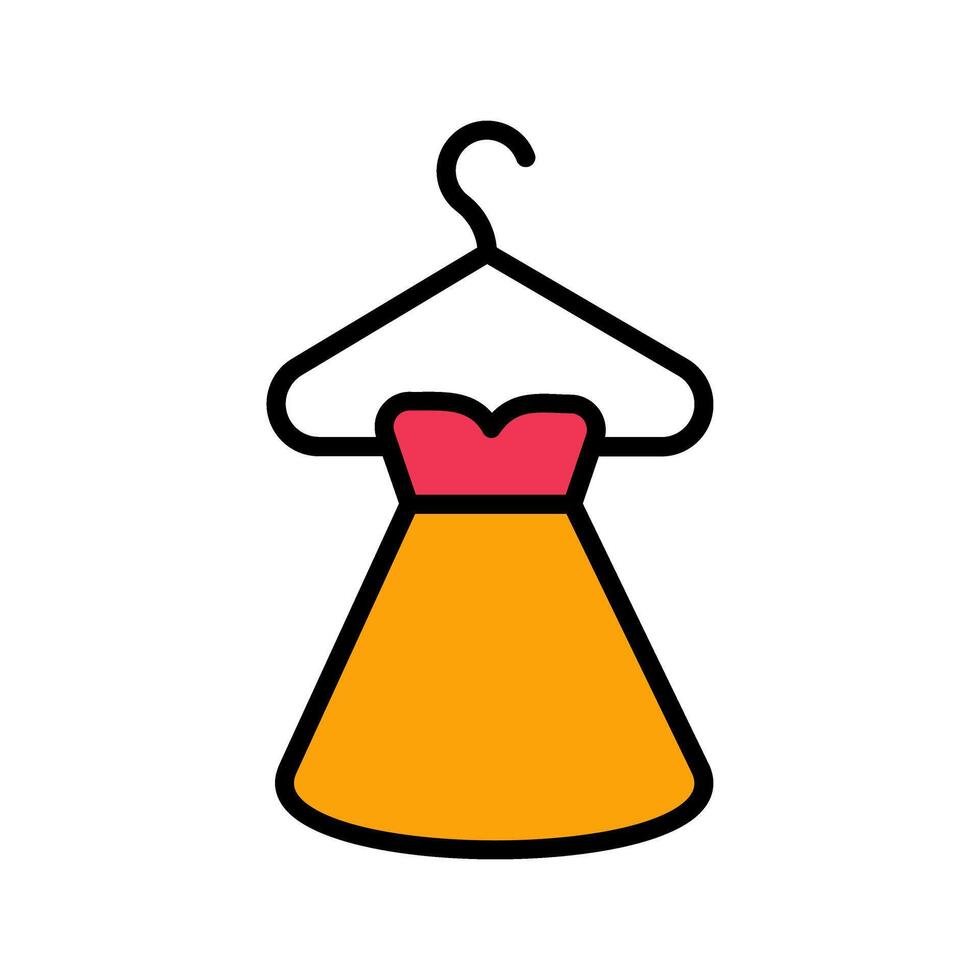 Dressing Up Icon Design vector