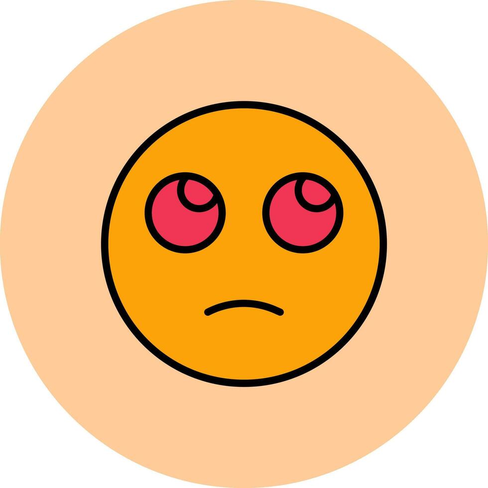 Face with Rolling Eyes Icon Design vector