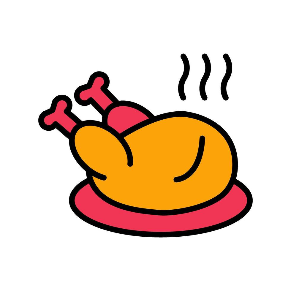 Chicken Icon Design vector