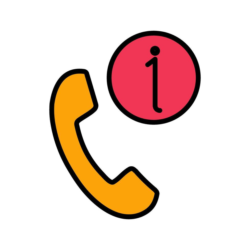 Contact Information Icon Design vector