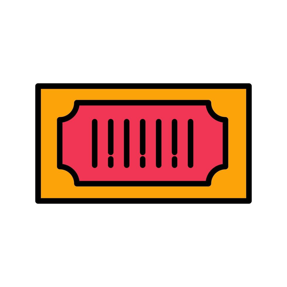 Barcode Price Icon Design vector