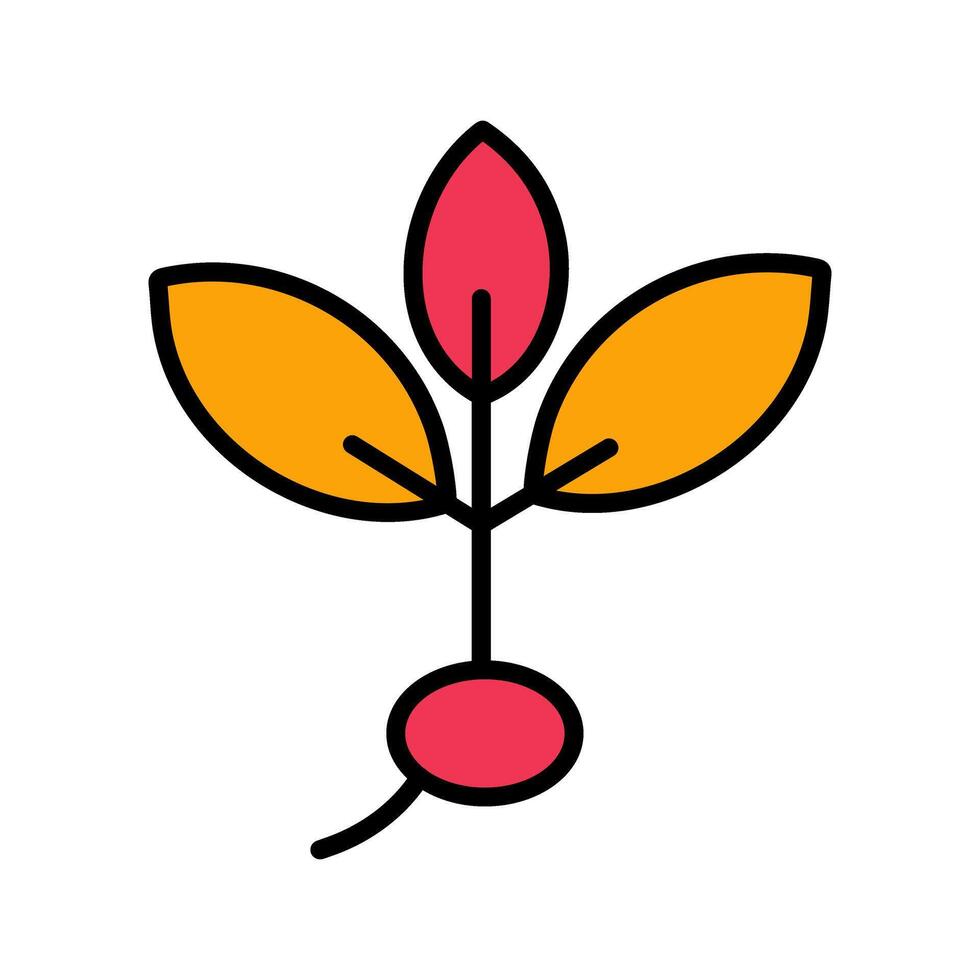 Seedling Icon Design vector