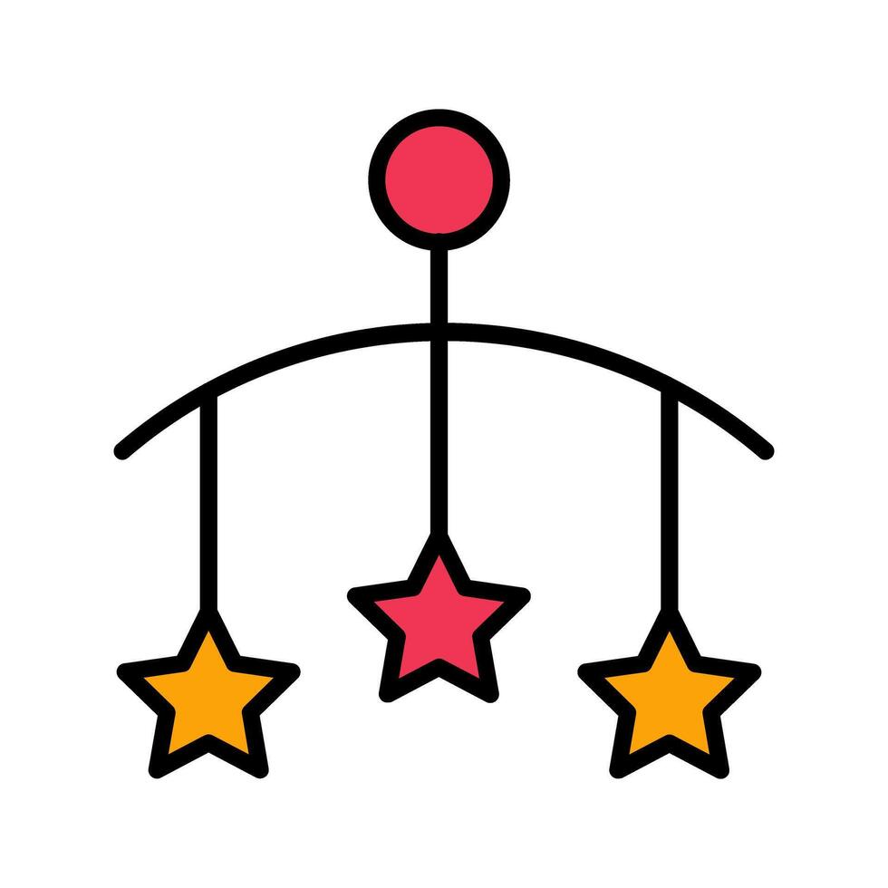 Crib Dreams Icon Design vector