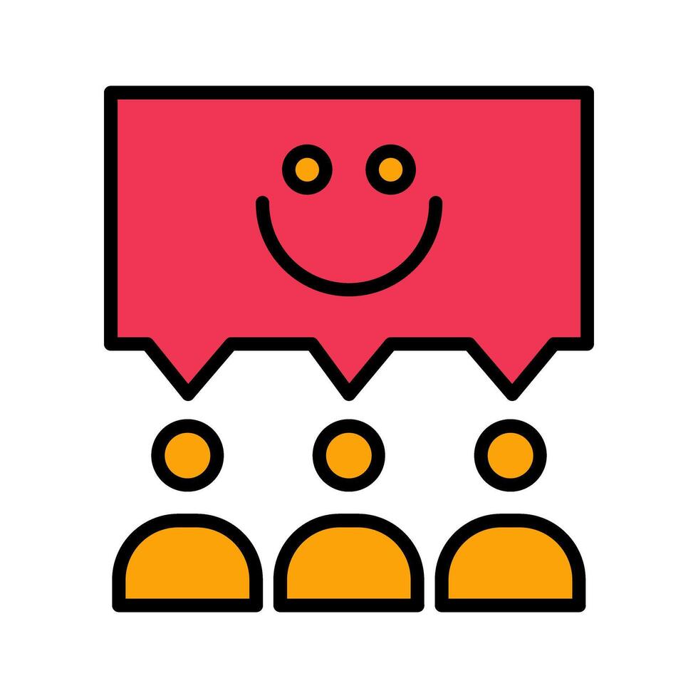 Employee Satisfaction Icon Design vector
