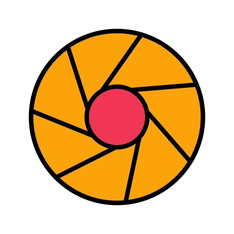 Aperture Artifacts Icon Design vector