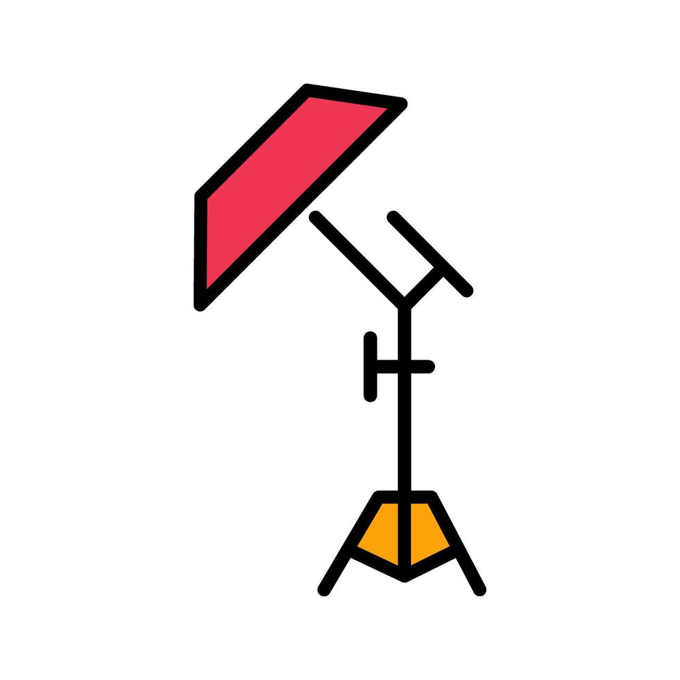 Photography Reflectors Icon Design vector