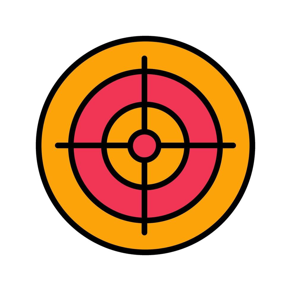 Target Icon Design vector