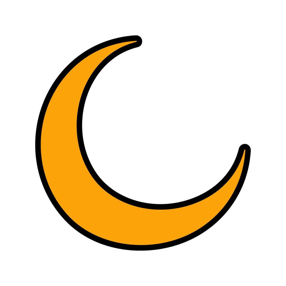 Moon Icon Design vector