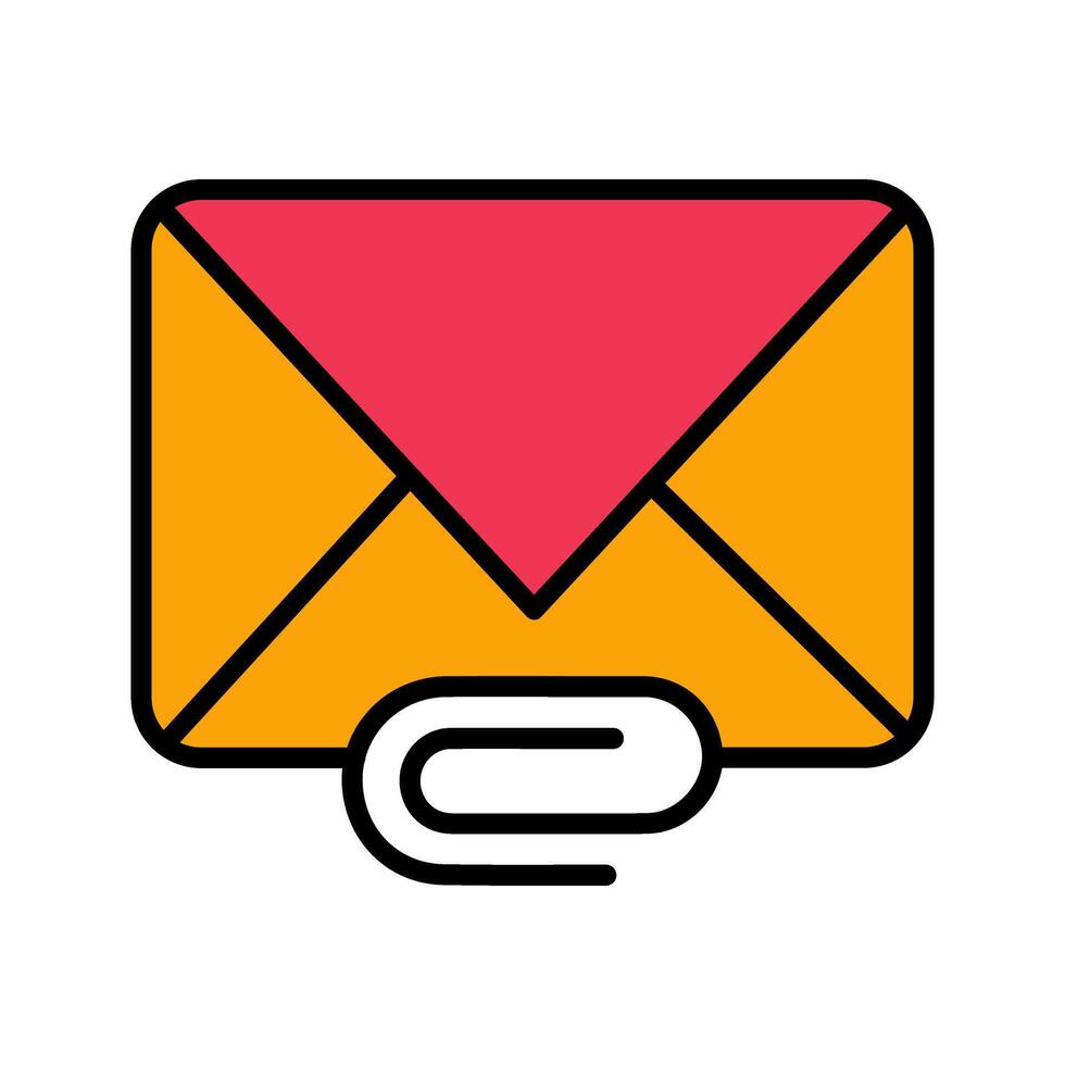 Attachments Icon Design vector