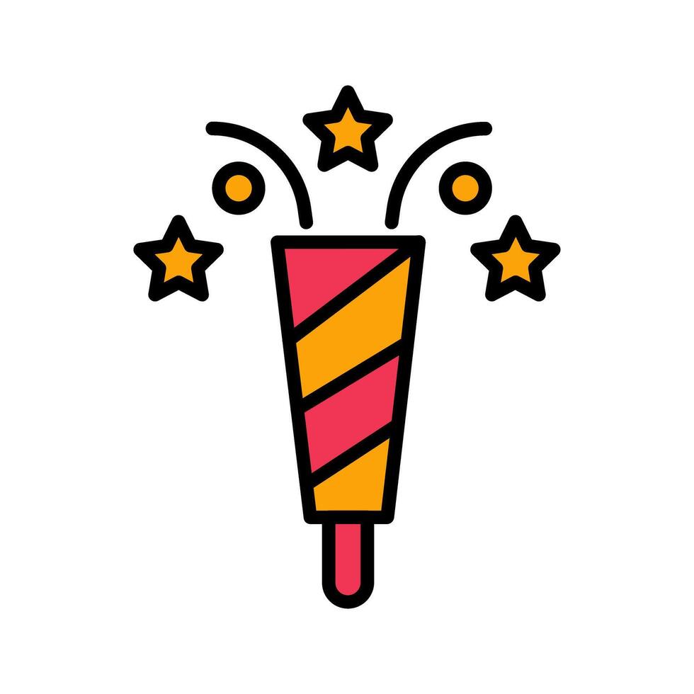 Popper Icon Design vector