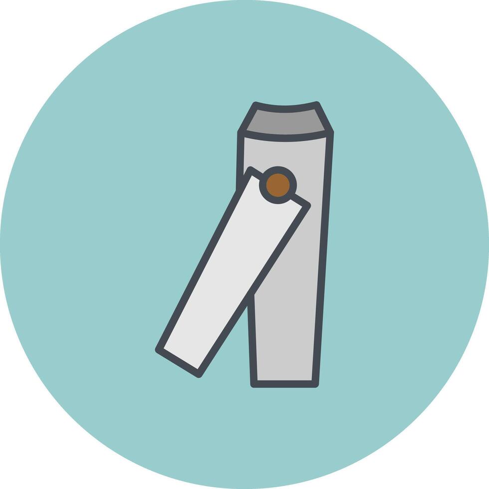 Nail Clippers Icon Design vector