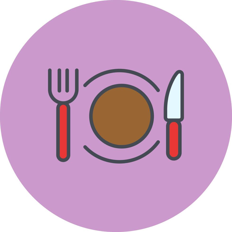 Special Meal Icon Design vector