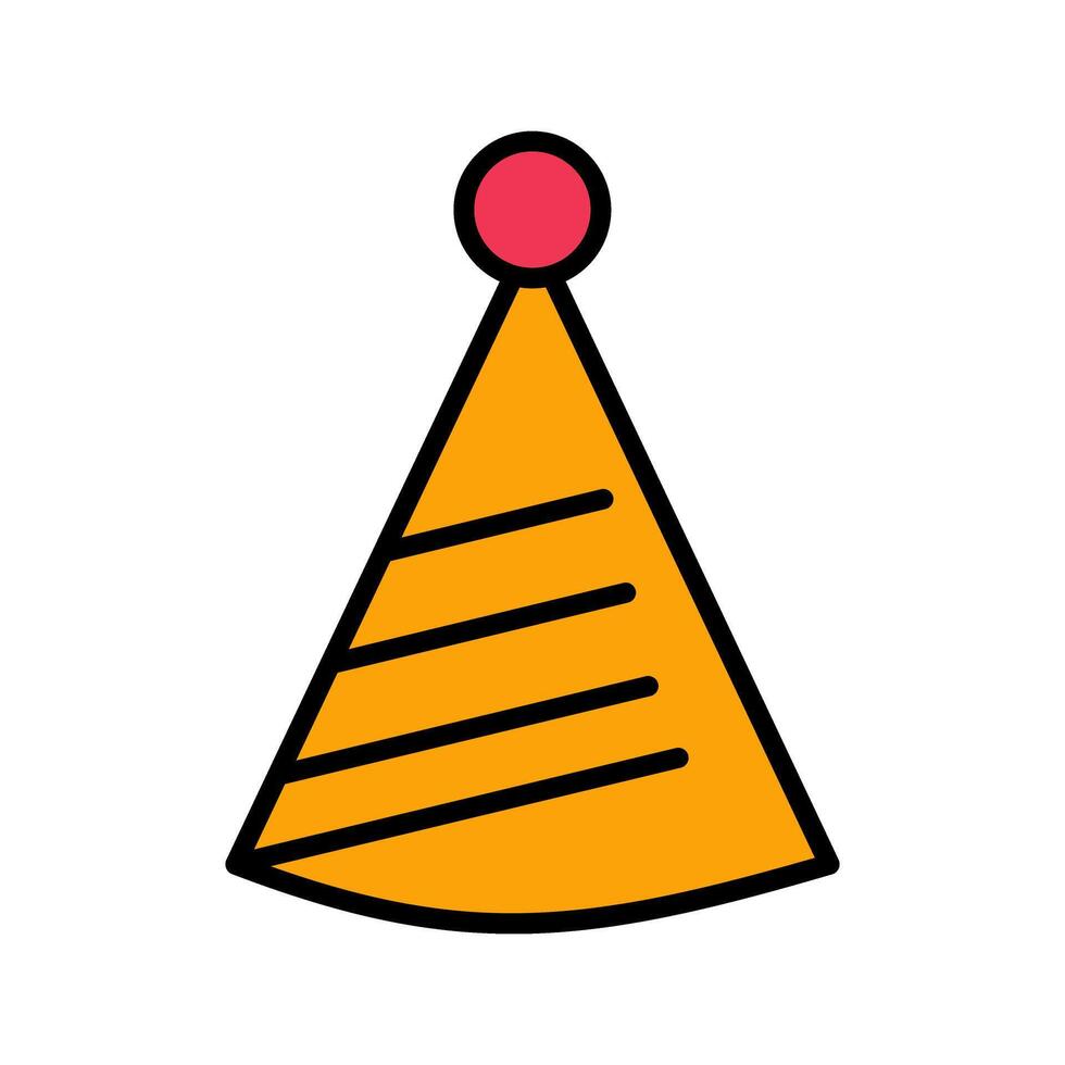 Party Hat Icon Design vector