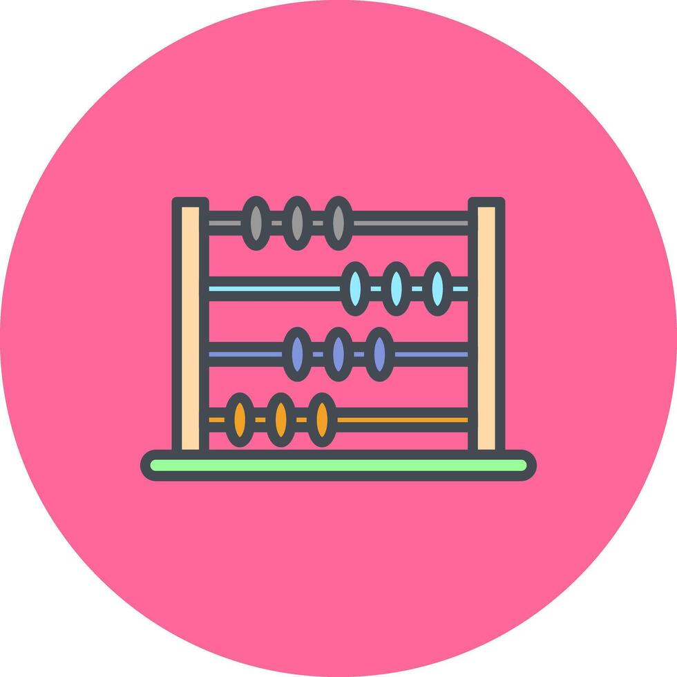 Abacus Icon Design vector