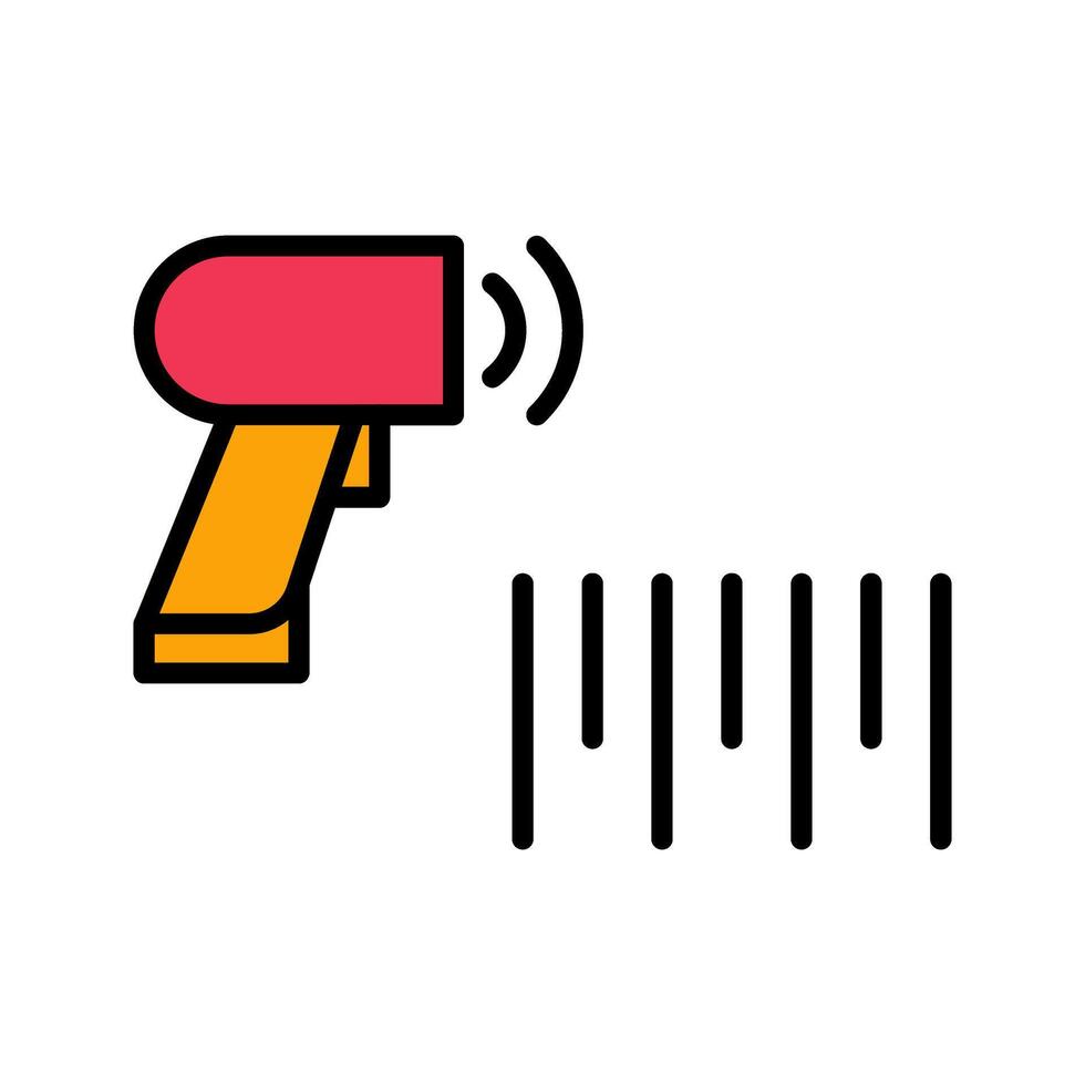 Barcode Scanner Icon Design vector