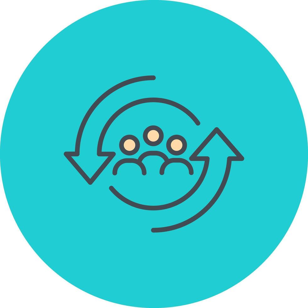 Career Change Icon Design vector