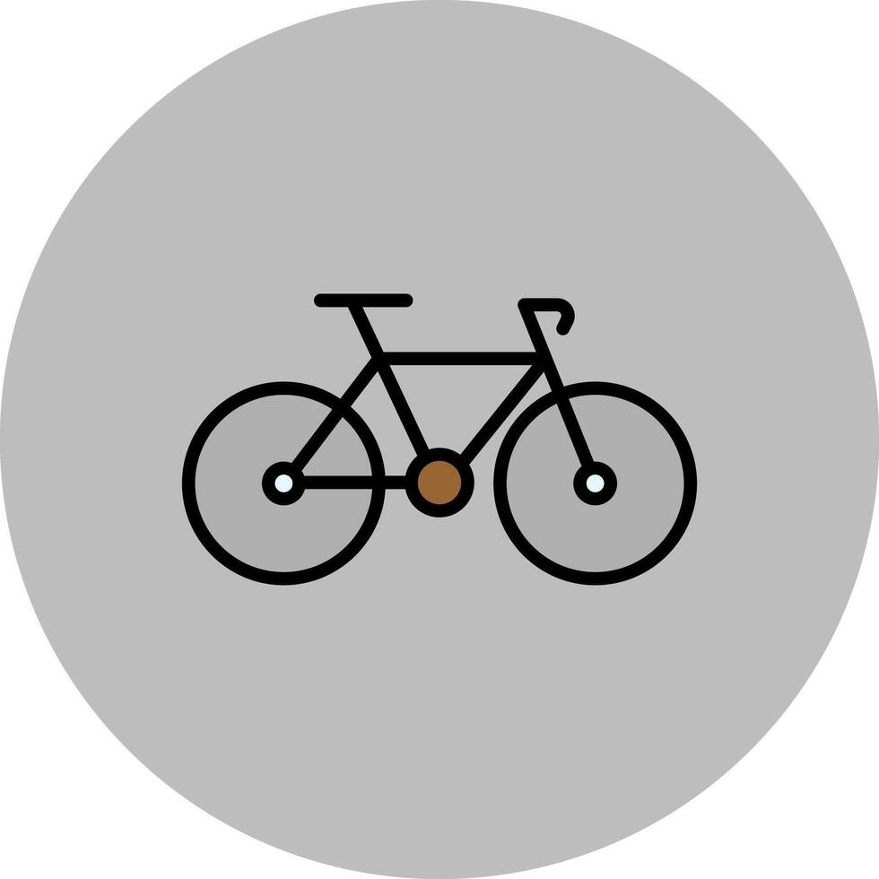 Bicyclist Icon Design vector