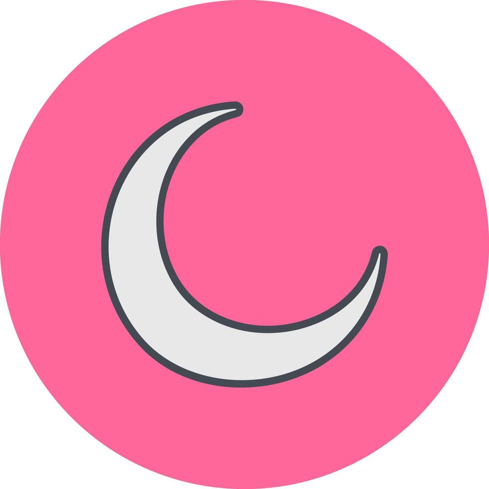 Moon Icon Design vector