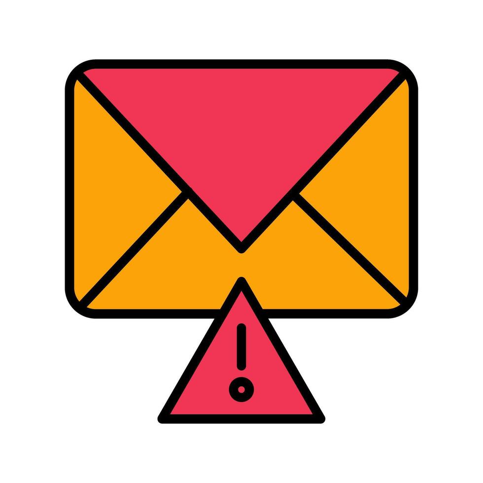 Message Alert Icon Design vector