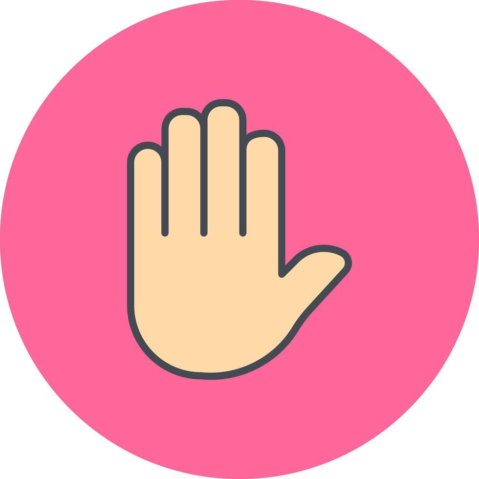 Raising Hands Icon Design vector