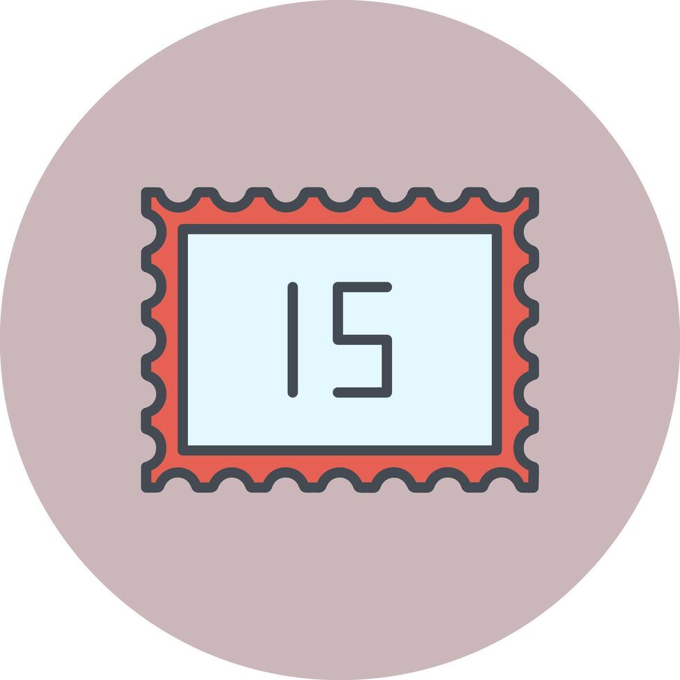 Postage Due Icon Design vector