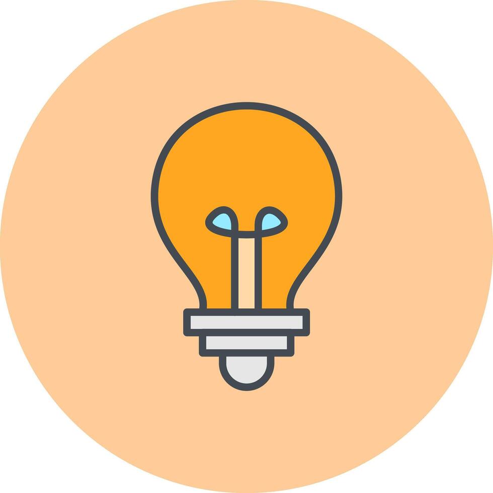 Light Bulb Icon Design vector