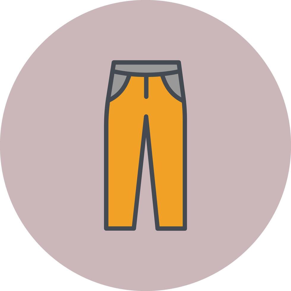 Pants Icon Design vector