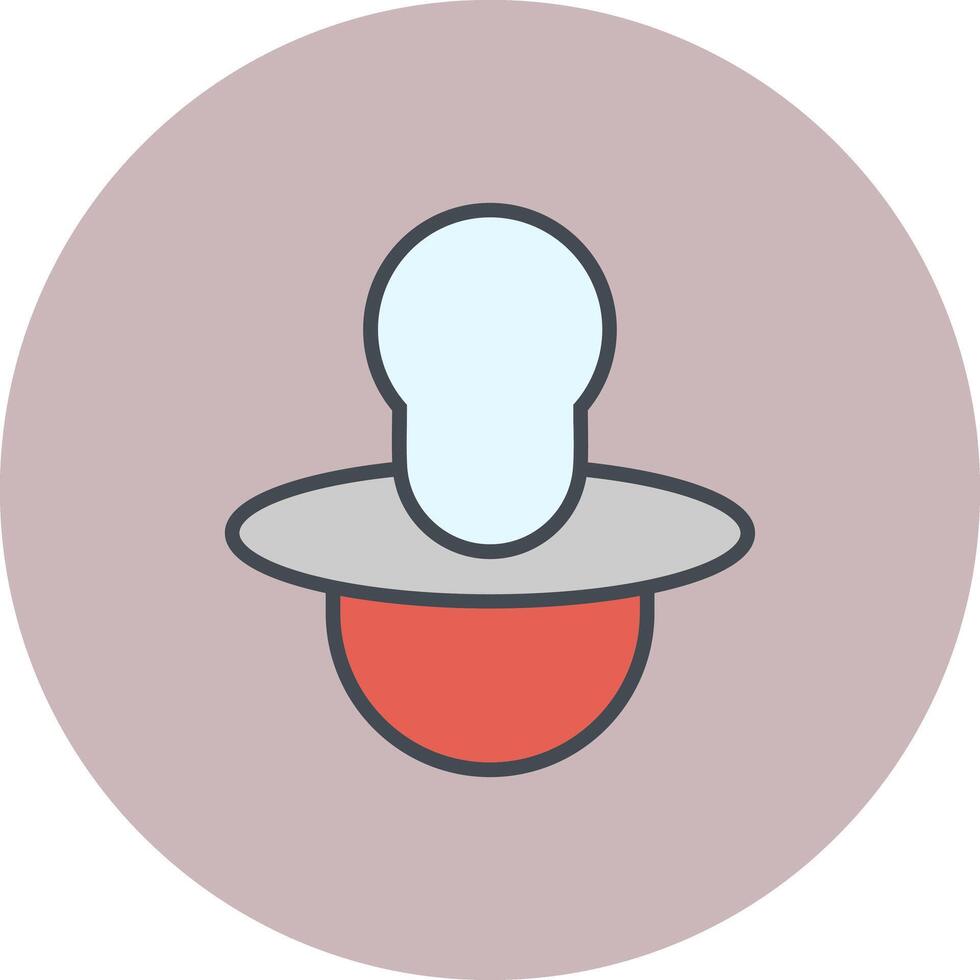 Pacifier Love Icon Design vector