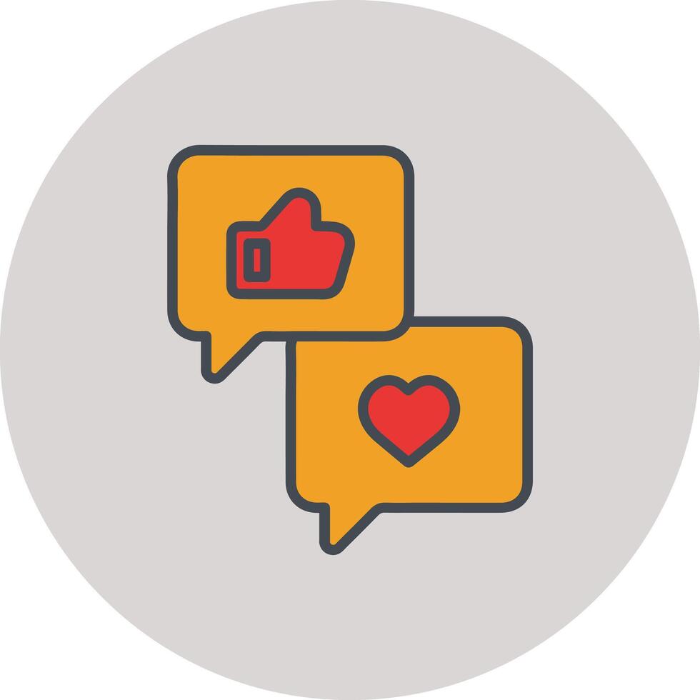 User Feedback Icon Design vector