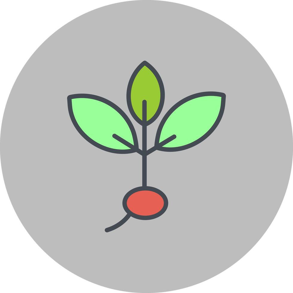 Seedling Icon Design vector