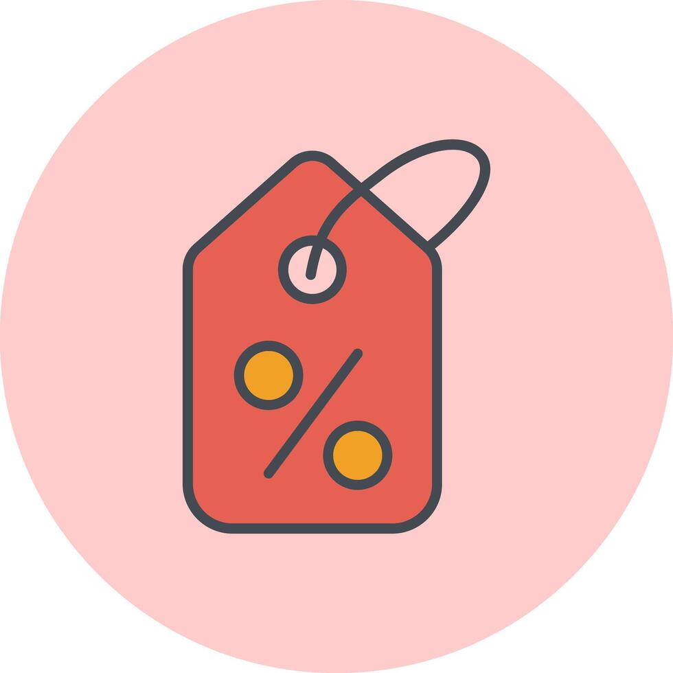 Promotional Code Icon Design vector