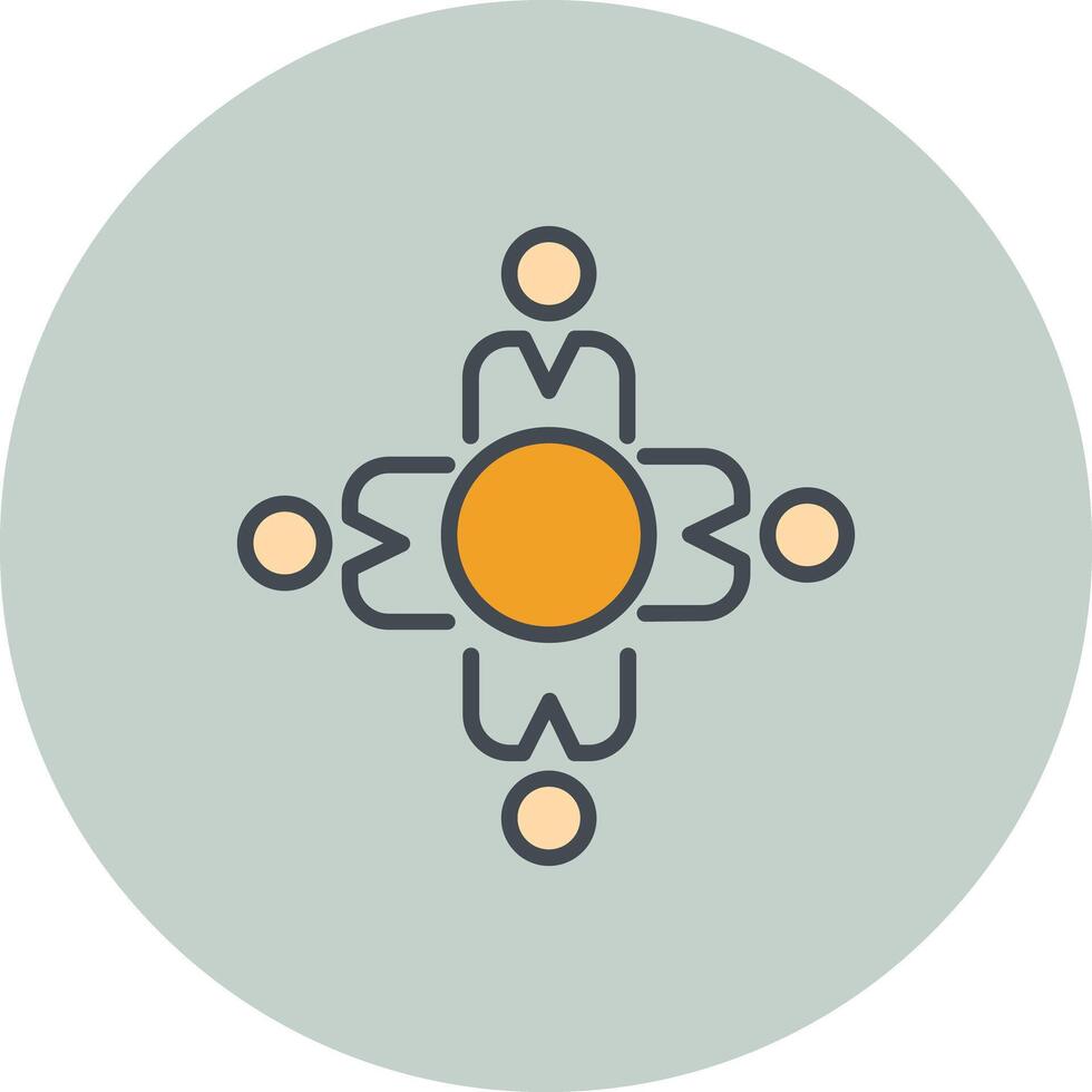 Work Culture Icon Design vector