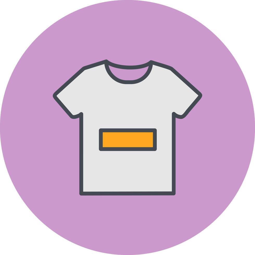 T-Shirt Icon Design vector