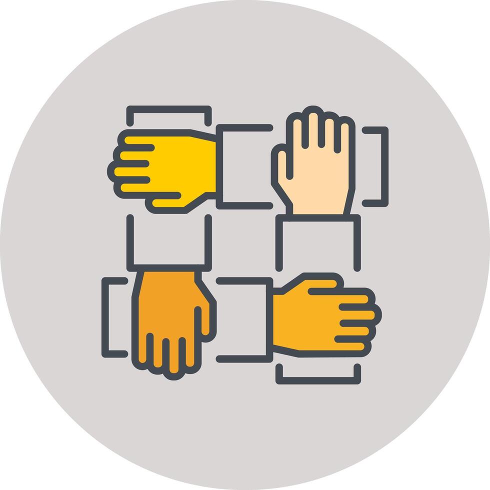 Teamwork Icon Design vector