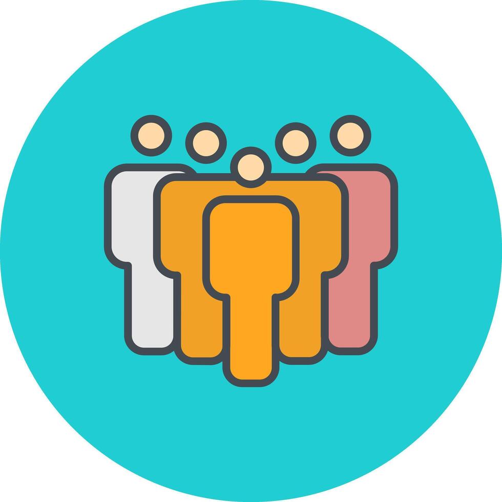 Diversity and Inclusion Icon Design vector