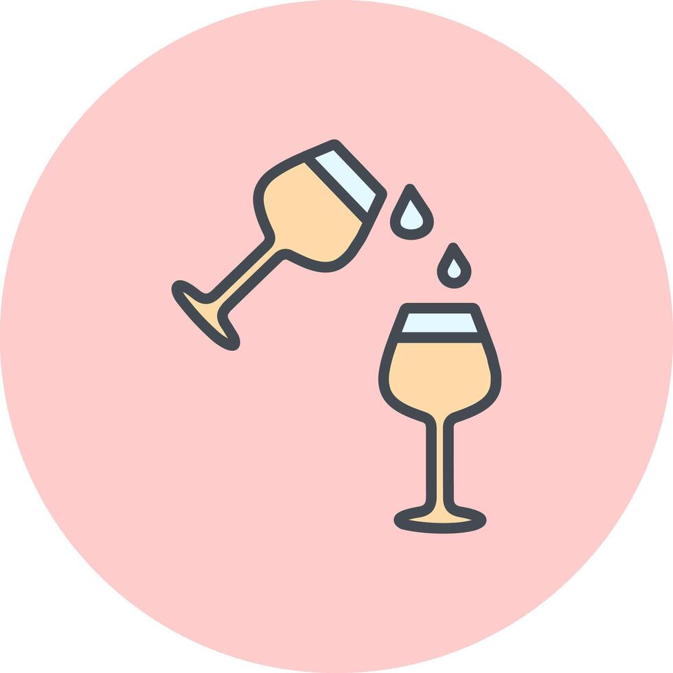 Wine Sip Icon Design vector